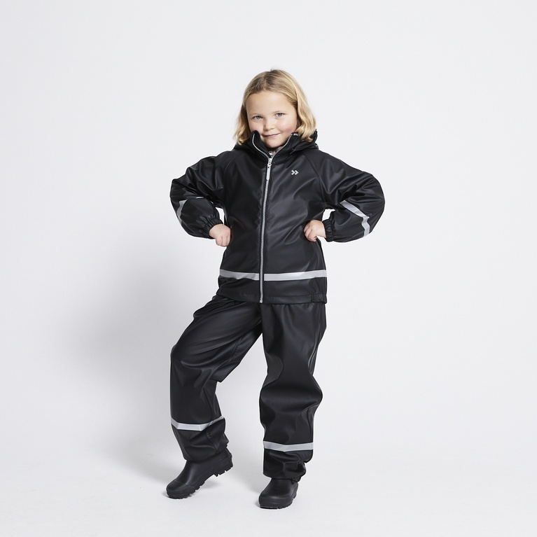 Rain jacket  "Ljusnan" Black